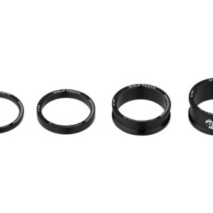 WOLF TOOTH 5 PACK SPACER BLACK - Wolf Tooth
